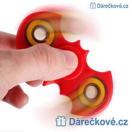 Populární antistresová hračka Fidget spinner ve tvaru Batman