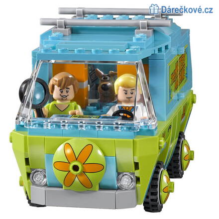 Auto s Fredem a Shaggym 305 dílků kompatibilní s Lego