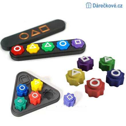 Squid Game kostky Gonggi (Hra na oliheň)