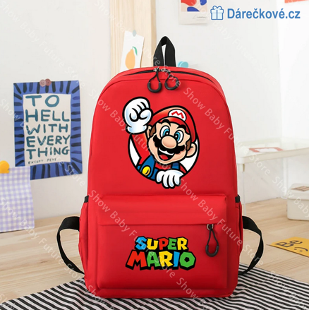 Dětský batoh (batůžek) s motivem Super Mario, Typ 2